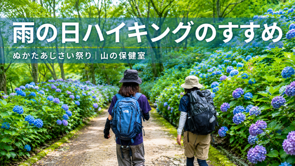 雨の日ハイキングのすすめ